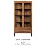 Hafren Collection Sherlock Nixon Display Cabinet