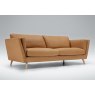 Sits Sits Nova Leather 2 Seater Sofa Standard Comfort