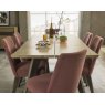 Bentley Designs Cadell Aged Oak 6 Seater Dining Table
